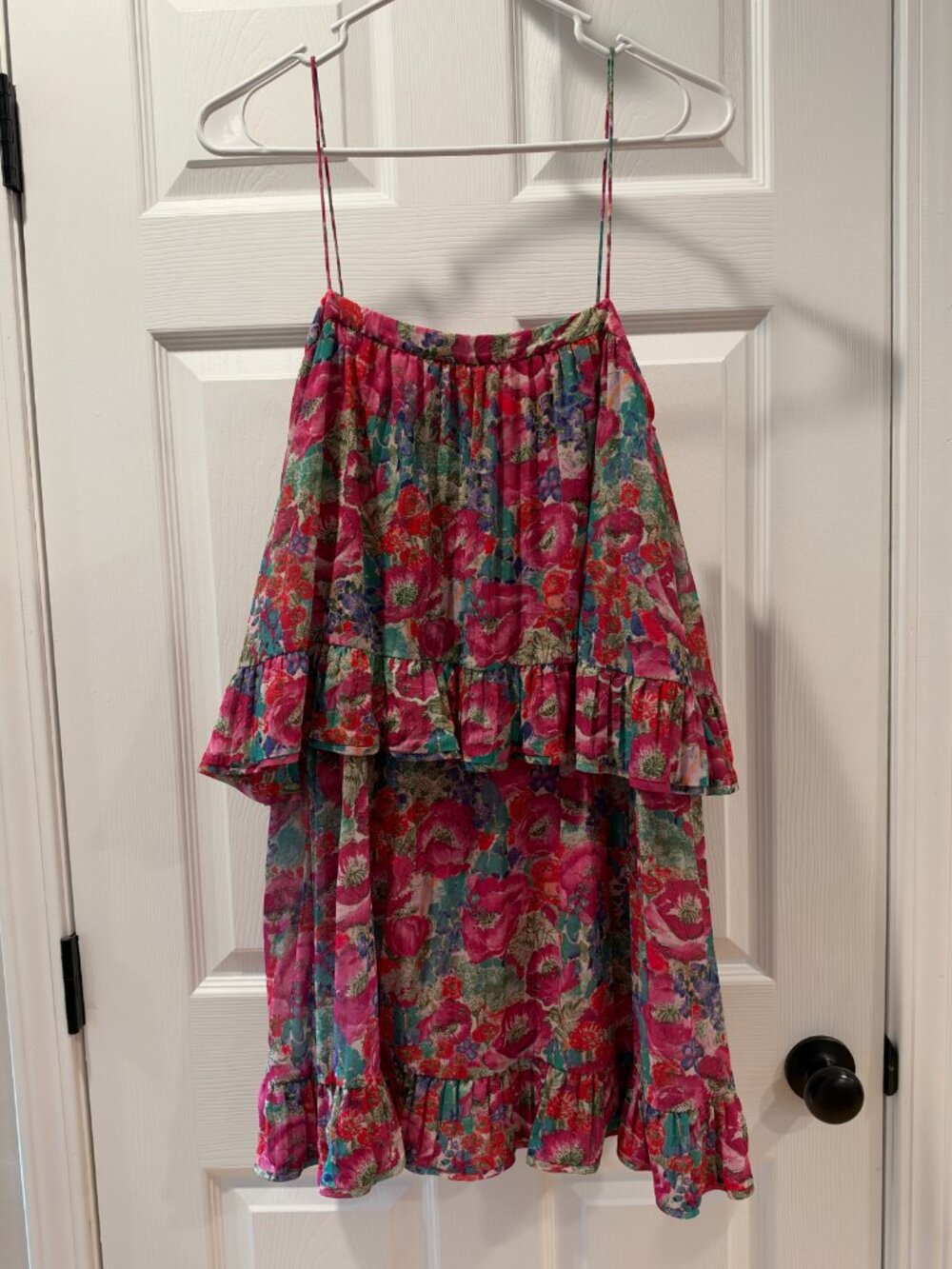 Kate Pleated Mini Dress AMUR Size 8 - Picture 2 of 7